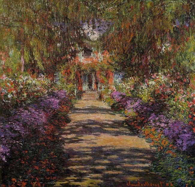 Claude Monet. Garten in Giverny.