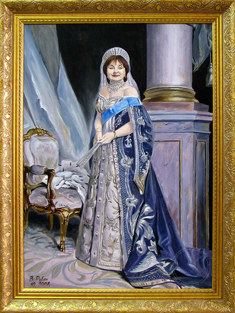 Портрет в образе императрицы