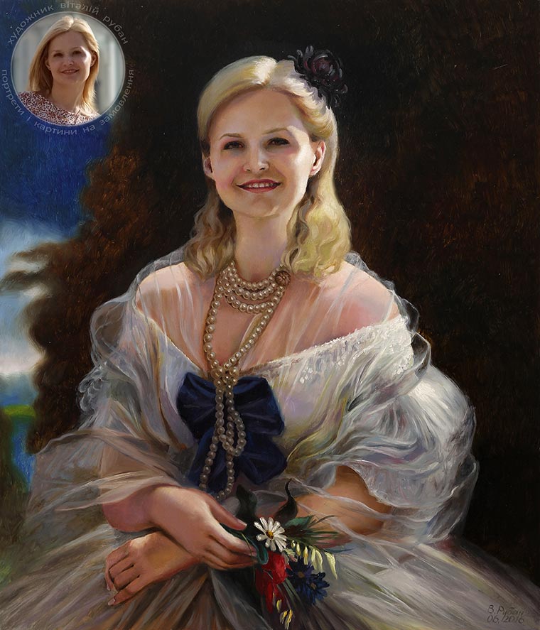 Жіночий портрет в образі княгині