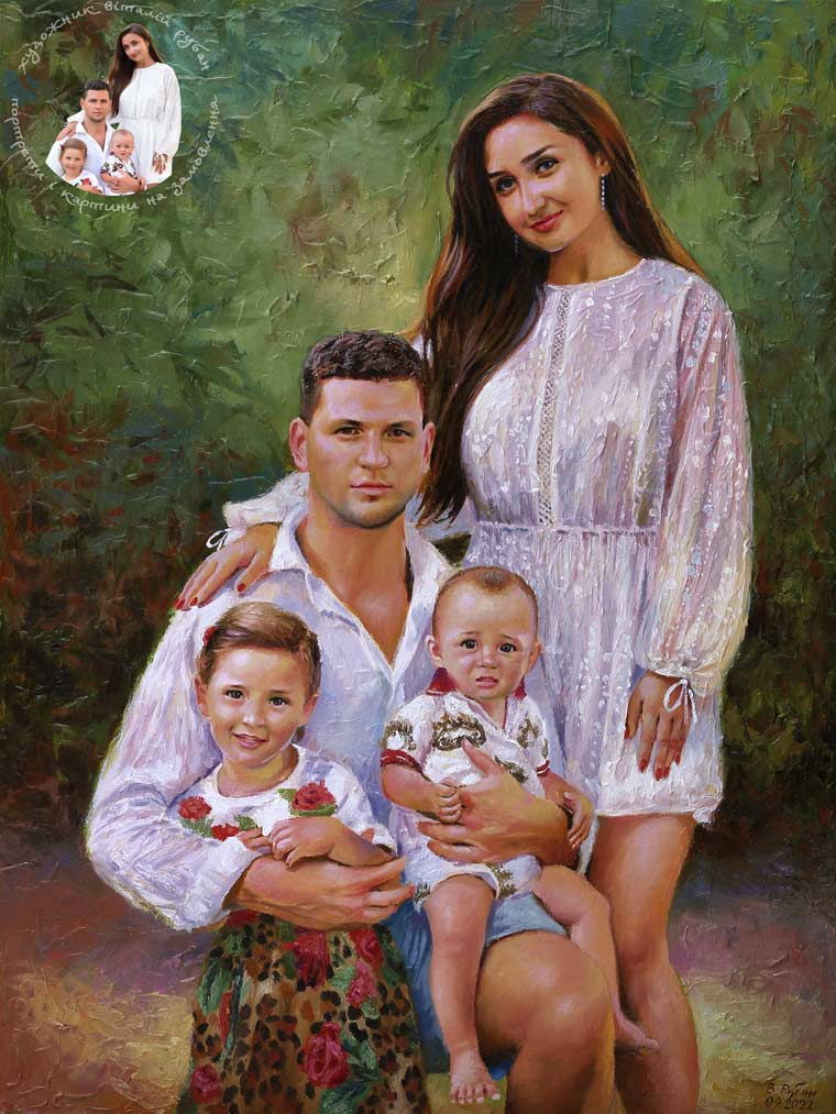 Семейный портрет, семья Александра